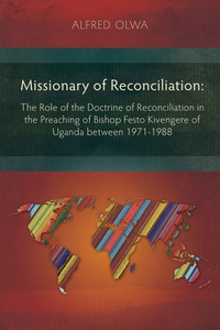 Omslagafbeelding: Missionary of Reconciliation 9781783689934