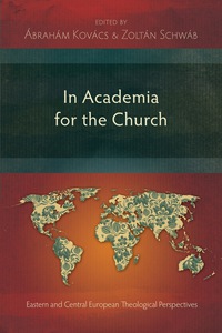 Omslagafbeelding: In Academia for the Church 9781783689460