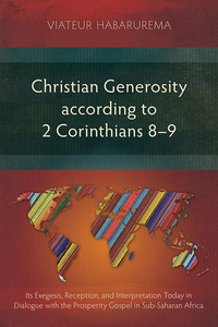 Titelbild: Christian Generosity according to 2 Corinthians 8–9 9781783682607