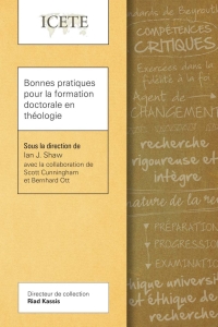 Imagen de portada: Bonnes pratiques pour la formation doctorale en théologie 9781783685264