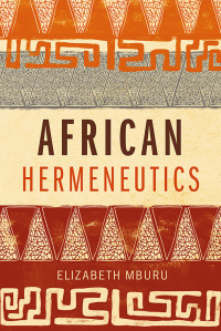 Imagen de portada: African Hermeneutics 9781783684649