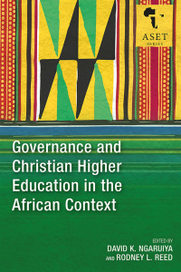 Titelbild: Governance and Christian Higher Education in the African Context 9781783685455