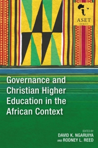 Omslagafbeelding: Governance and Christian Higher Education in the African Context 9781783685455