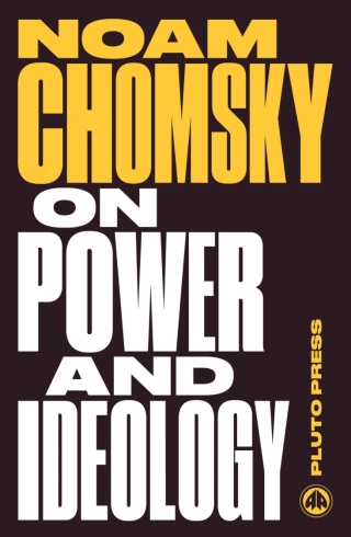 Imagen de portada: On Power and Ideology 1st edition 9780745335445