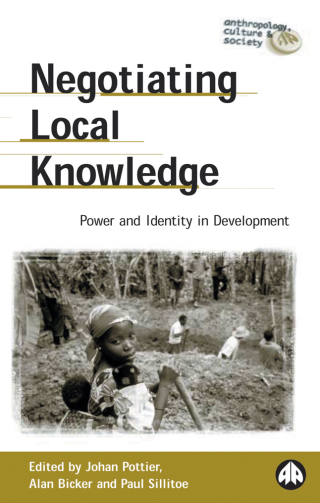 Cover image: Negotiating Local Knowledge 1st edition 9780745320069