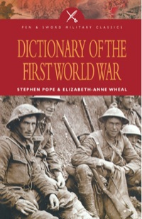 Imagen de portada: Dictionary of the First World War 9780850529791