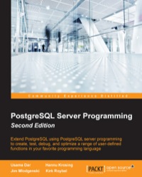 Omslagafbeelding: PostgreSQL Server Programming - Second Edition 2nd edition 9781783980581