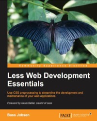 Cover image: Less Web Development Essentials 1st edition 9781783981465