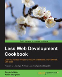 Omslagafbeelding: Less Web Development Cookbook 1st edition 9781783981489