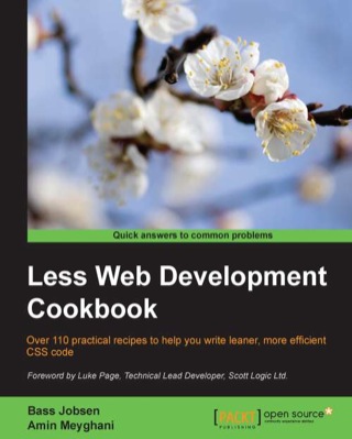 Cover image: LESS WEB DEVELOPMENT COOKBOOK 1st edition 9781783981489