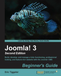Cover image: Joomla! 3 Beginner's Guide Second Edition 1st edition 9781783981502