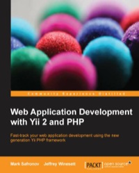 Imagen de portada: Web Application Development with Yii 2 and PHP 1st edition 9781783981885