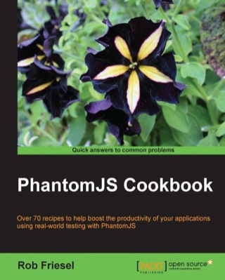 صورة الغلاف: PhantomJS Cookbook 1st edition 9781783981922
