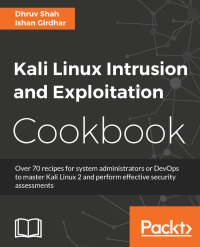 Cover image: Kali Linux Intrusion and Exploitation Cookbook 1st edition 9781783982165