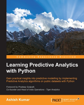 Cover image: Learning Predictive Analytics with Python 1st edition 9781783983261