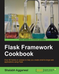 Cover image: Flask Framework Cookbook 1st edition 9781783983407