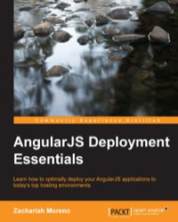 Cover image: AngularJS Deployment Essentials 1st edition 9781783983582