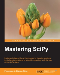 Cover image: Mastering SciPy 1st edition 9781783984749