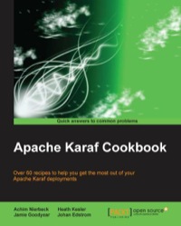 Cover image: Apache Karaf Cookbook 1st edition 9781783985081