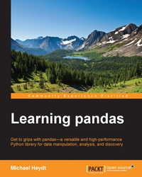 صورة الغلاف: Learning pandas 1st edition 9781783985128