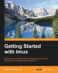 Imagen de portada: Getting Started with tmux 1st edition 9781783985166
