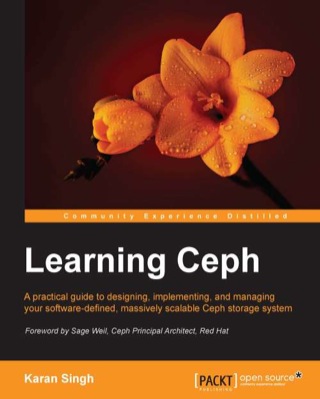 Imagen de portada: Learning Ceph 1st edition 9781783985623