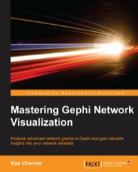 Imagen de portada: Mastering Gephi Network Visualization 1st edition 9781783987344