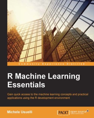 Cover image: R Machine Learning Essentials 1st edition 9781783987740