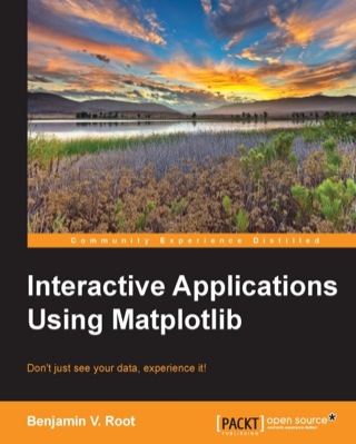 صورة الغلاف: Interactive Applications using Matplotlib 1st edition 9781783988846