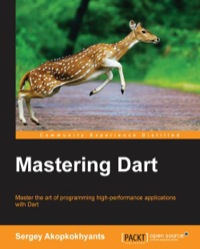 صورة الغلاف: Mastering Dart 1st edition 9781783989560