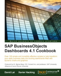 Cover image: SAP BusinessObjects Dashboards 4.1 Cookbook 1st edition 9781784391959