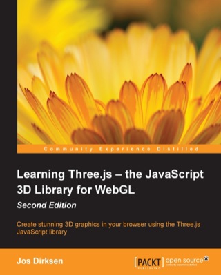 Cover image: Learning Three.js: The JavaScript 3D Library for WebGL - Second Edition 1st edition 9781784392215