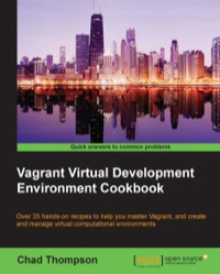 Omslagafbeelding: Vagrant Virtual Development Environment Cookbook 1st edition 9781784393748