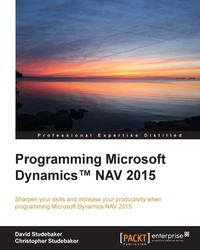 Cover image: Programming Microsoft Dynamics™ NAV 2015 1st edition 9781784394202