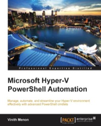 Cover image: Microsoft Hyper-V PowerShell Automation 1st edition 9781784391539