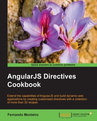 Immagine di copertina: AngularJS Directives Cookbook 1st edition 9781784395896