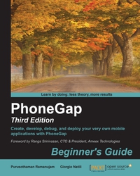 Cover image: PhoneGap: Beginner's Guide - Third Edition 3rd edition 9781784392284