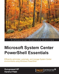 Omslagafbeelding: Microsoft System Center PowerShell Essentials 1st edition 9781784397142