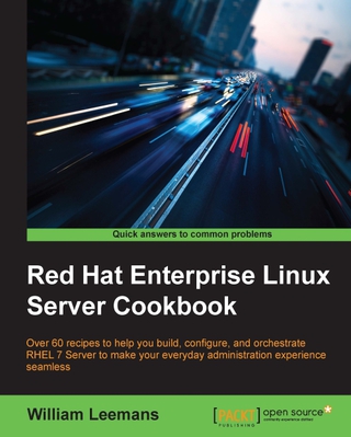 Titelbild: Red Hat Enterprise Linux Server Cookbook 1st edition 9781784392017