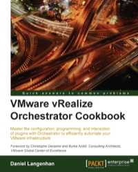 Immagine di copertina: VMware vRealize Orchestrator Cookbook 1st edition 9781784392246