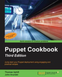 Immagine di copertina: Puppet Cookbook - Third Edition 3rd edition 9781784394882