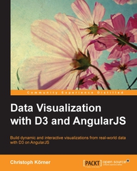 Omslagafbeelding: Data Visualization with D3 and AngularJS 1st edition 9781784398484