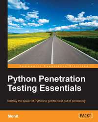 Immagine di copertina: Python Penetration Testing Essentials 1st edition 9781784398583