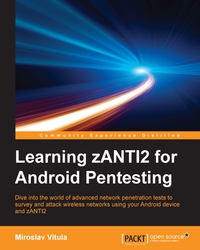 Imagen de portada: Learning zANTI2 for Android Pentesting 1st edition 9781784395049
