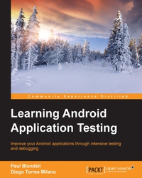 Imagen de portada: Learning Android Application Testing 1st edition 9781784395339