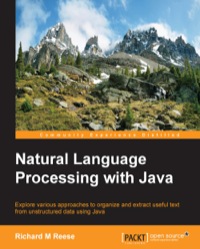 Cover image: Natural Language Processing with Java 1st edition 9781784391799
