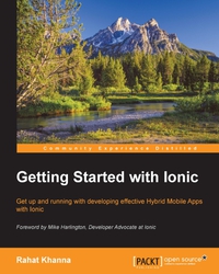 Cover image: Getting Started with Ionic 1st edition 9781784390570