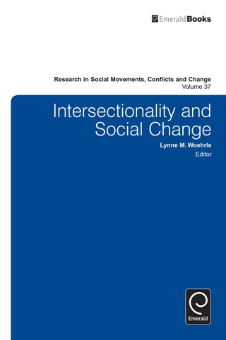 Imagen de portada: Intersectionality and Social Change 9781784411060