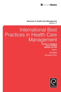 Cover image: International Best Practices in Health Care Management 9781784412791