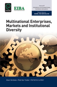 Cover image: Multinational Enterprises, Markets and Institutional Diversity 9781784414221